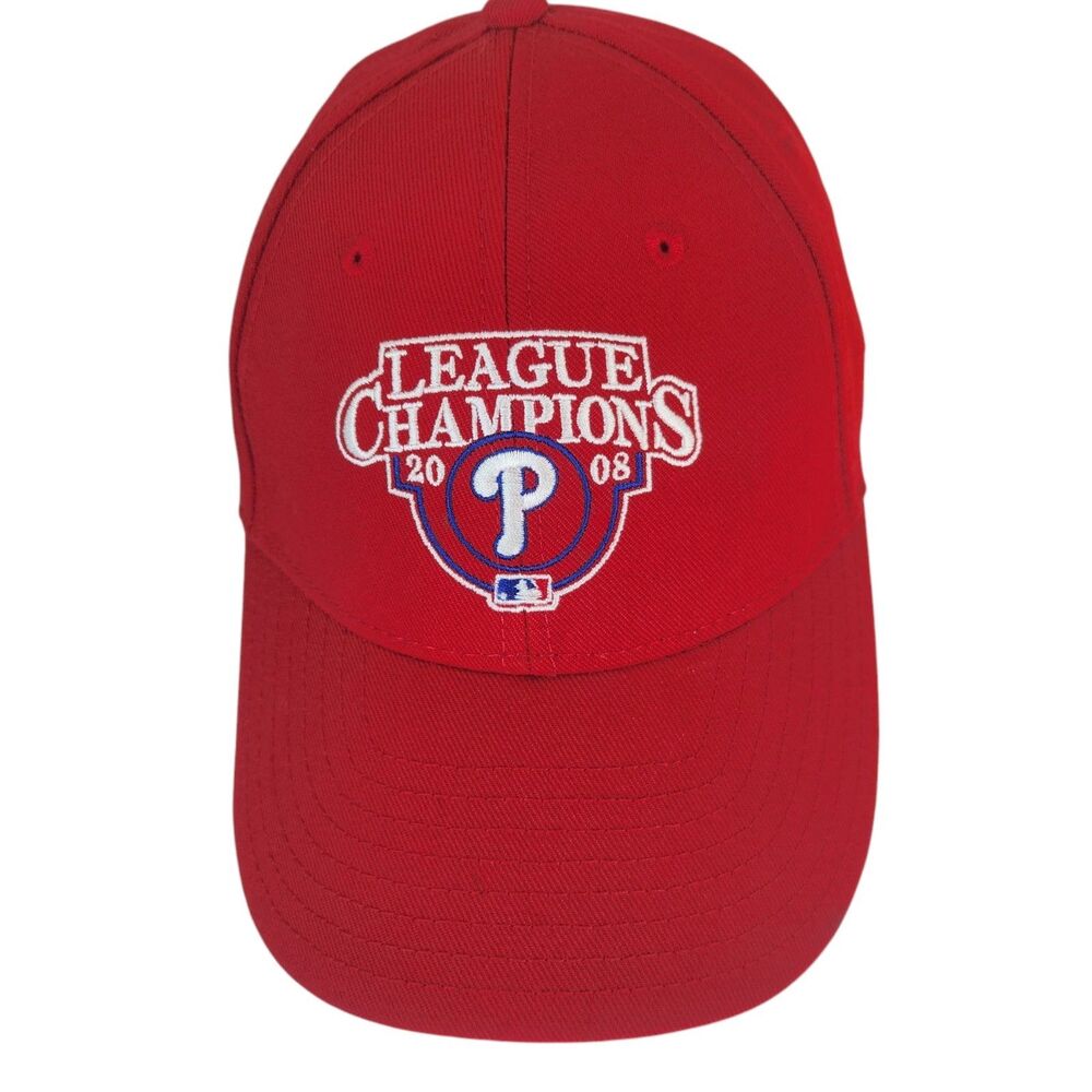 New Era Philadelphia Phillies 2008 Champs Acrylic Wool Blend Adjustable Hat OS